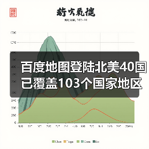 百度地图拓展全球103国地图服务 条件与区域解析