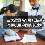 三大运营商取消手机长途费及漫游费 用户无需申请自动生效