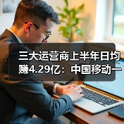 中国移动盈利能力远超联通电信 4G固网双线领跑