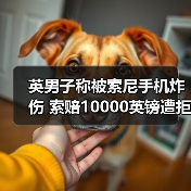 手机爆炸致男子三级烧伤 索赔遭拒引争议
