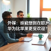 华为冲刺欧洲市场，中低端机型实现反超