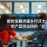 智能化信用档案助力农业普惠融资