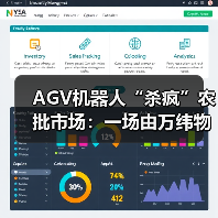 AGV分拣系统破解农批市场效率困境