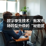 数字孪生技术开启批发市场智能化转型新路径
