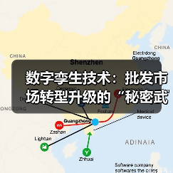 数字孪生技术开启批发市场智能化转型新路径