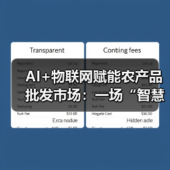 AI物联网助力农产品批发市场智慧化升级