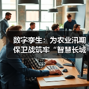 数字孪生赋能农业防汛 智能调控应对涝旱挑战