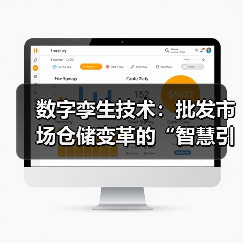 数字孪生技术重塑批发市场仓储效率革新助力产业升级