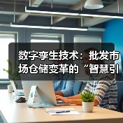 数字孪生技术重塑批发市场仓储效率革新助力产业升级