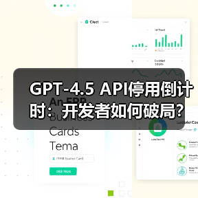 GPT-4.5 API停用危机:开发者迁移路径与替代方案分析 GPT-4.5 API停用危机:开发者迁移路径与替代方案分析