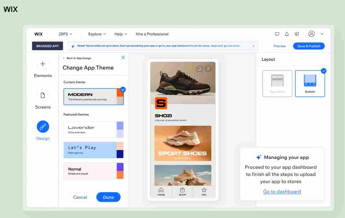 Wix推出AI工具,通过文本描述生成iOS或Android应用 Wix推出AI工具,通过文本描述生成iOS或Android应用