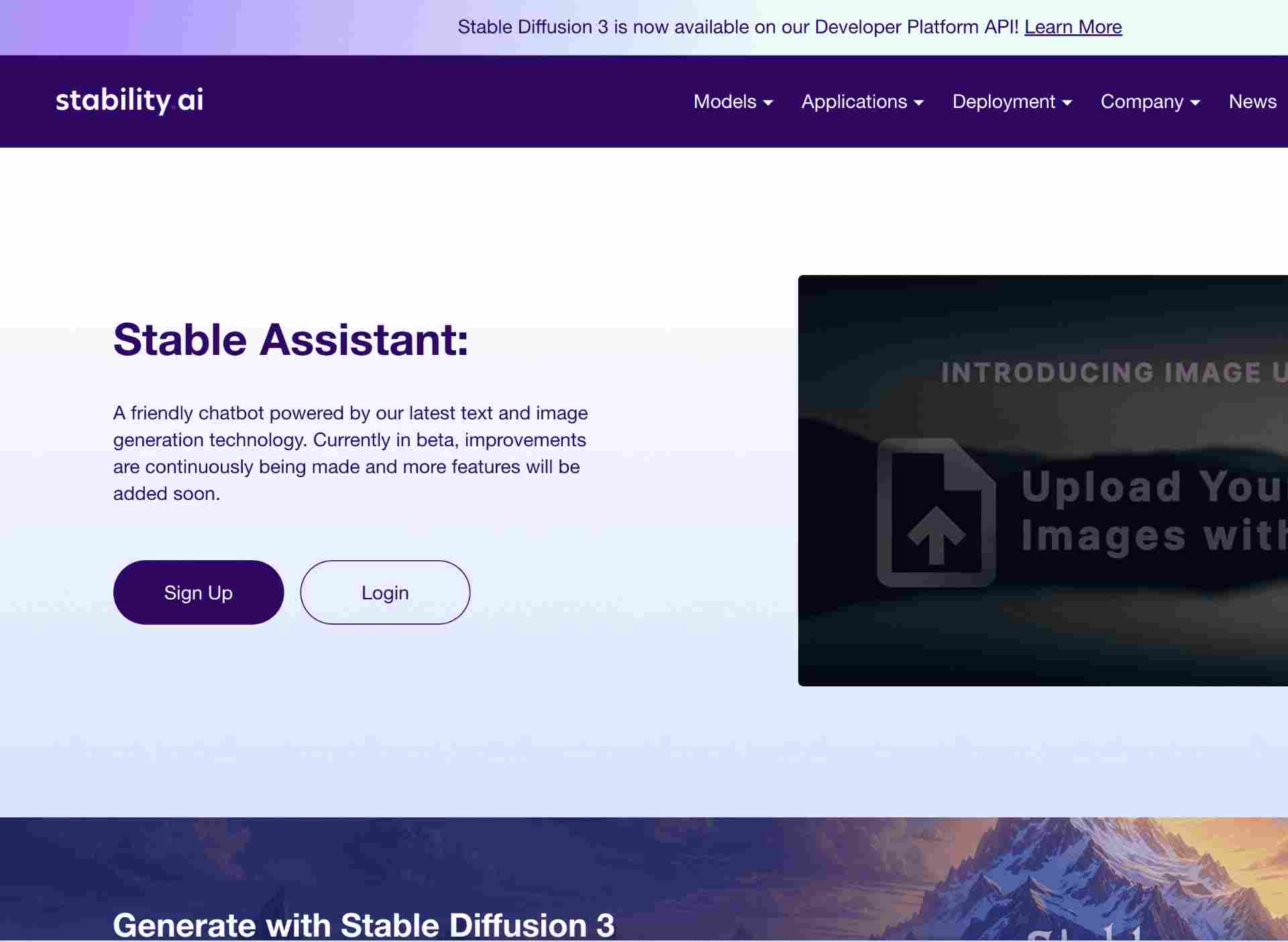 Stable Assistant：多用途聊天机器人图像生成与创意工具