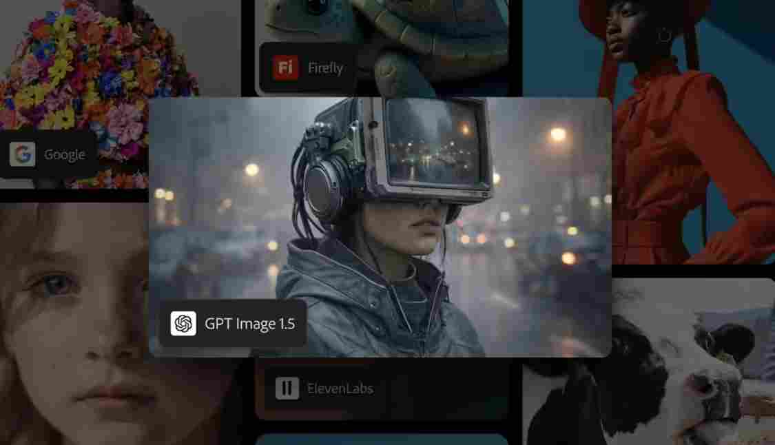 Adobe Firefly平台集成GPT-Image 1.5模型，AI生成能力升级